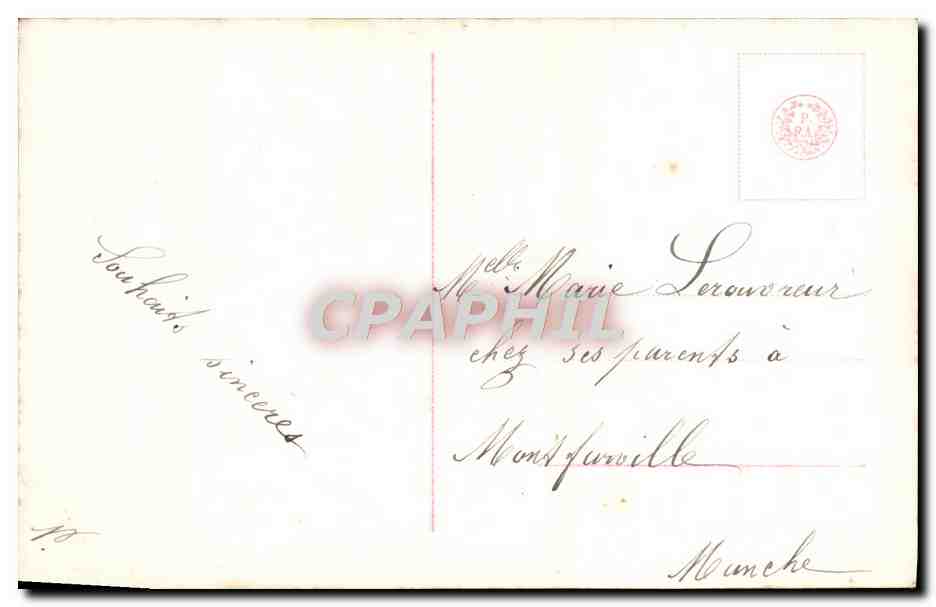 CPA Fantaisie Enfant — Verso