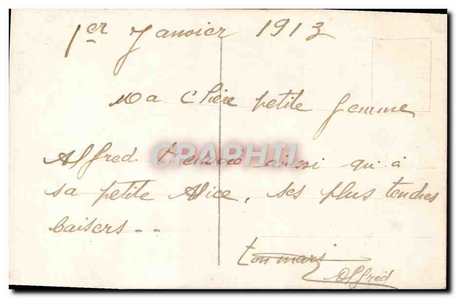 CPA Fantaisie Enfant — Rückseite