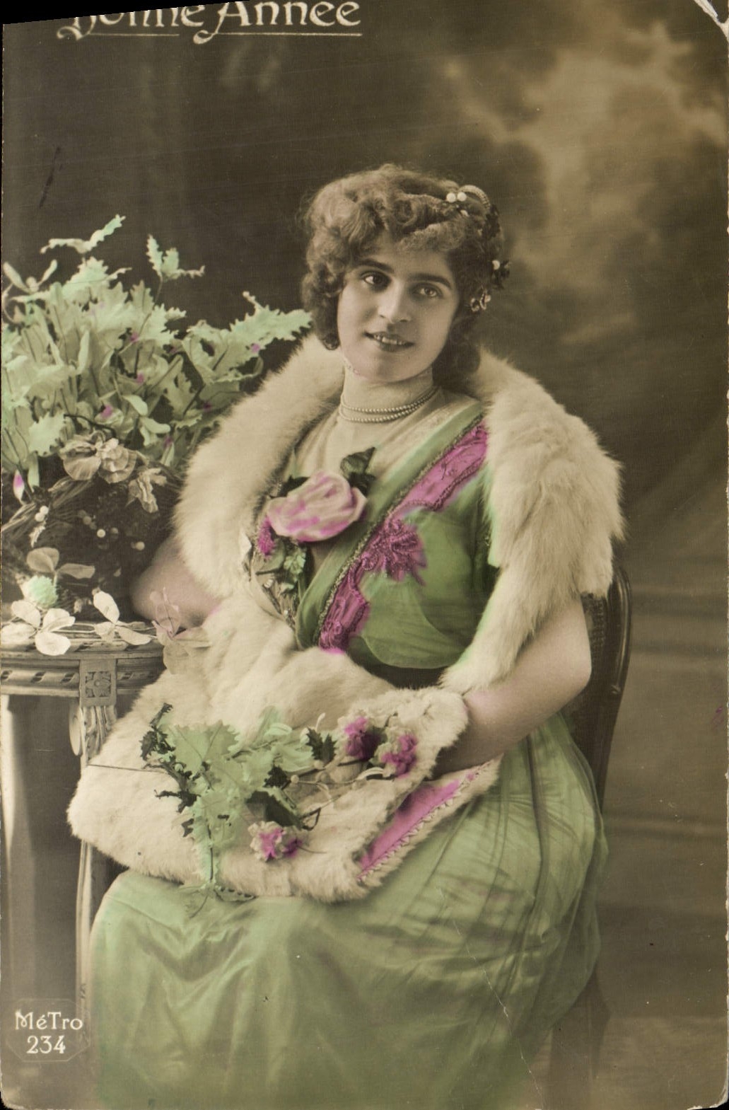 CPA Fantaisie Femme 