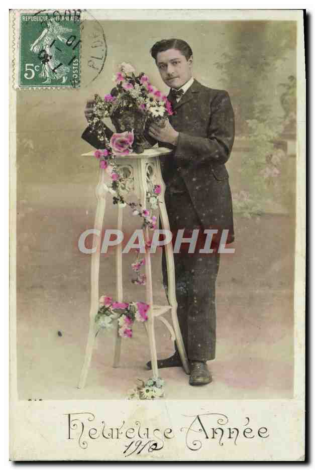 CPA Fantaisie Homme 