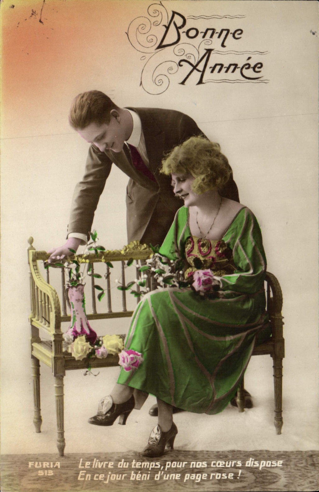CPA Fantaisie Femme 
