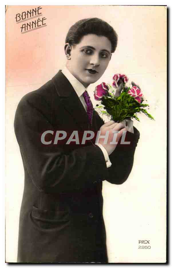 CPA Fantaisie Homme 