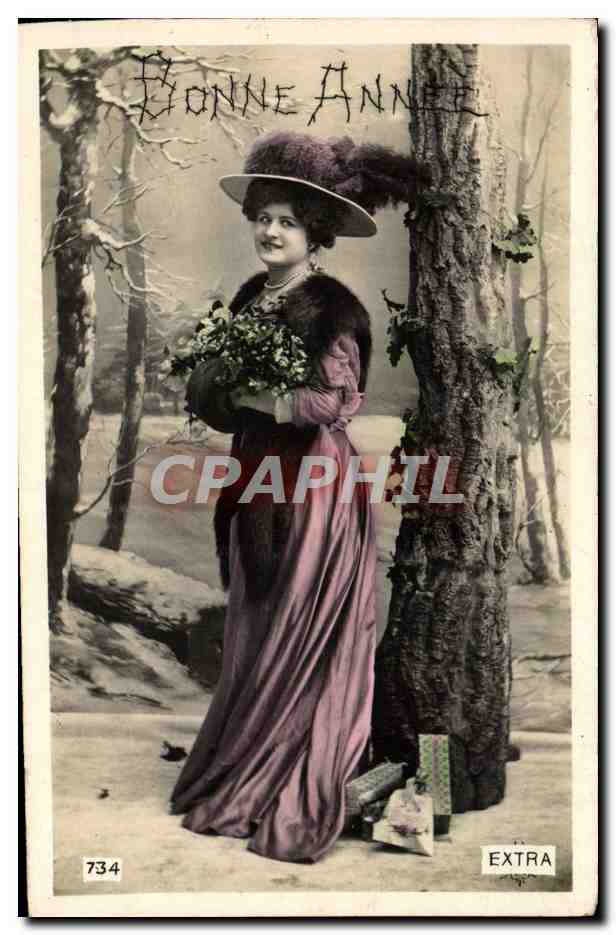 CPA Fantaisie Femme 