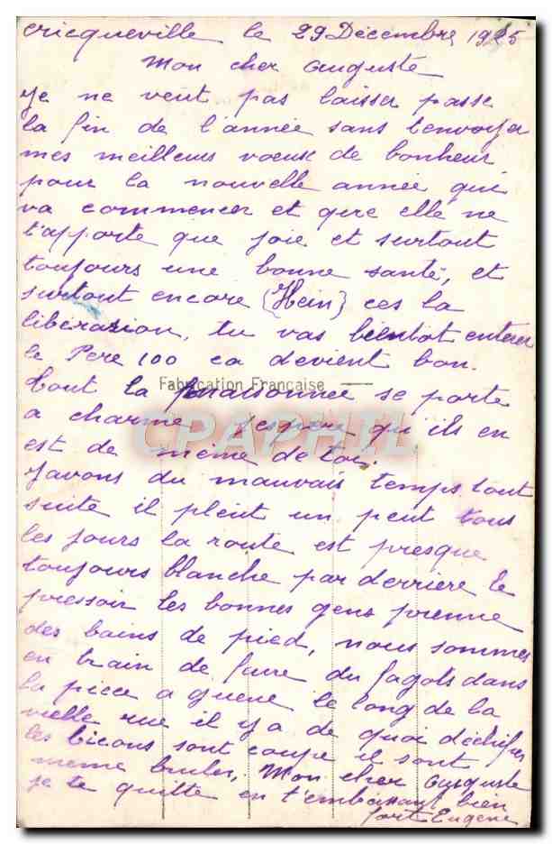 Jeune femme en robe rose et chapeau — Bonne Année — éditeur Lévy n°453 — Reverso
