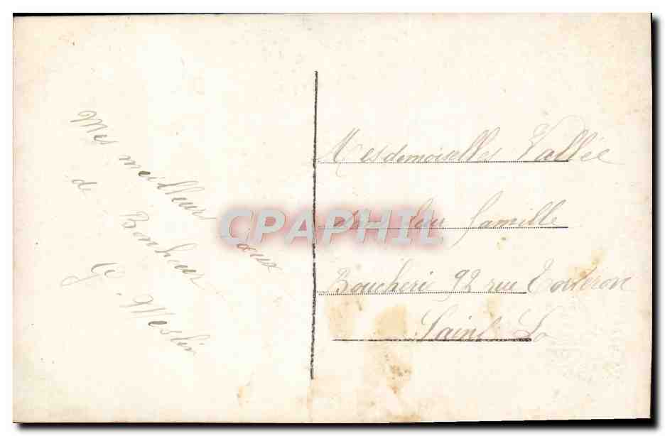 CPA Fantaisie Enfant — Rückseite