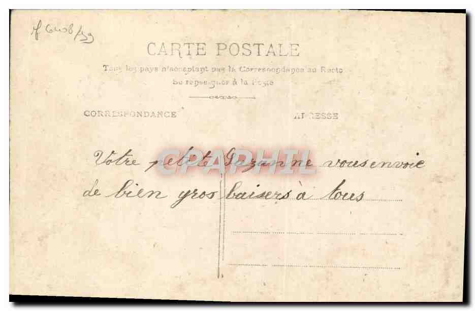 CPA Fantaisie Enfant — Verso