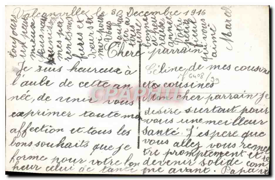 CPA Fantaisie Enfant — Rückseite