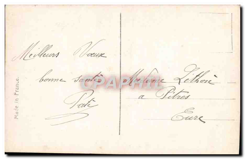 CPA Fantaisie Enfants — Verso