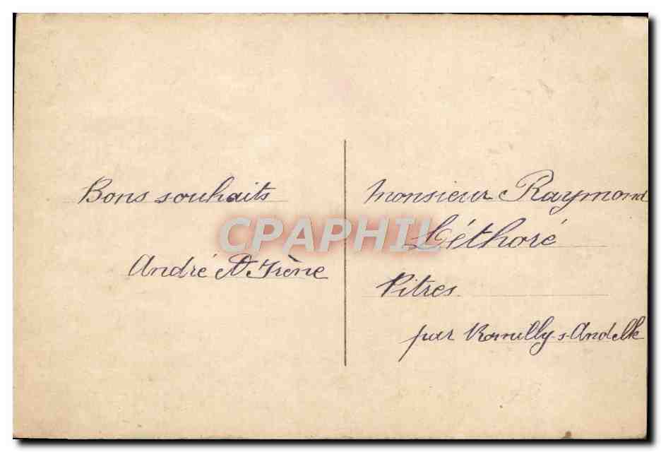CPA Fantaisie Enfants — Rückseite
