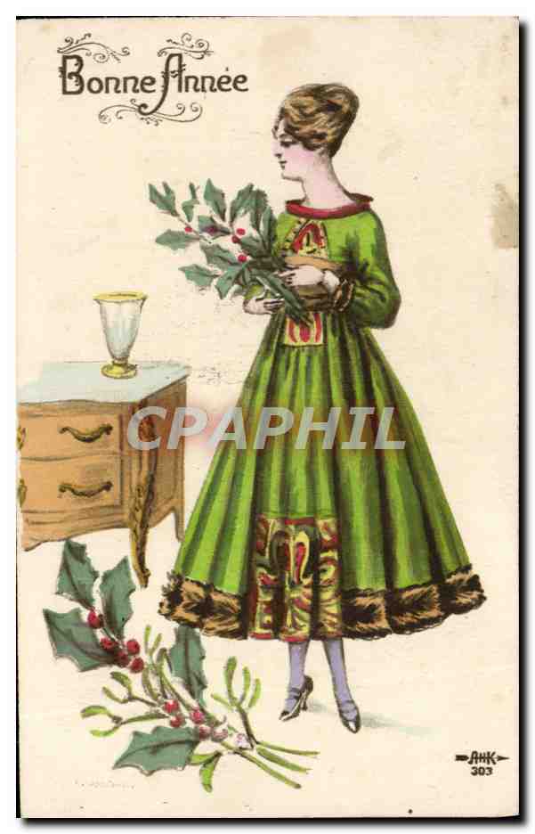 CPA Fantaisie Femme 