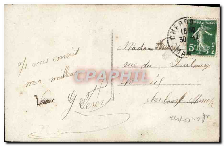 CPA Fantaisie Enfant — Verso