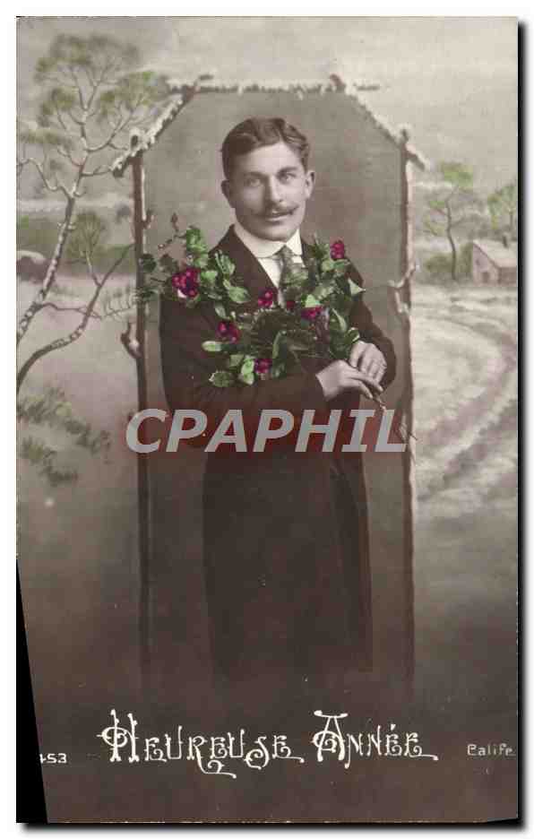 CPA Fantaisie Homme 
