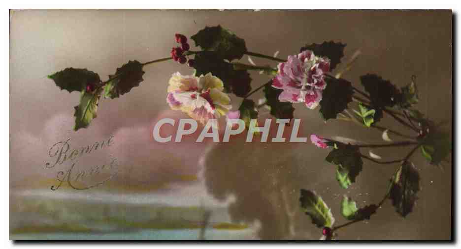 CPA Fantaisie Fleurs