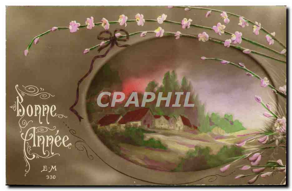 CPA Fantaisie Bonne annee