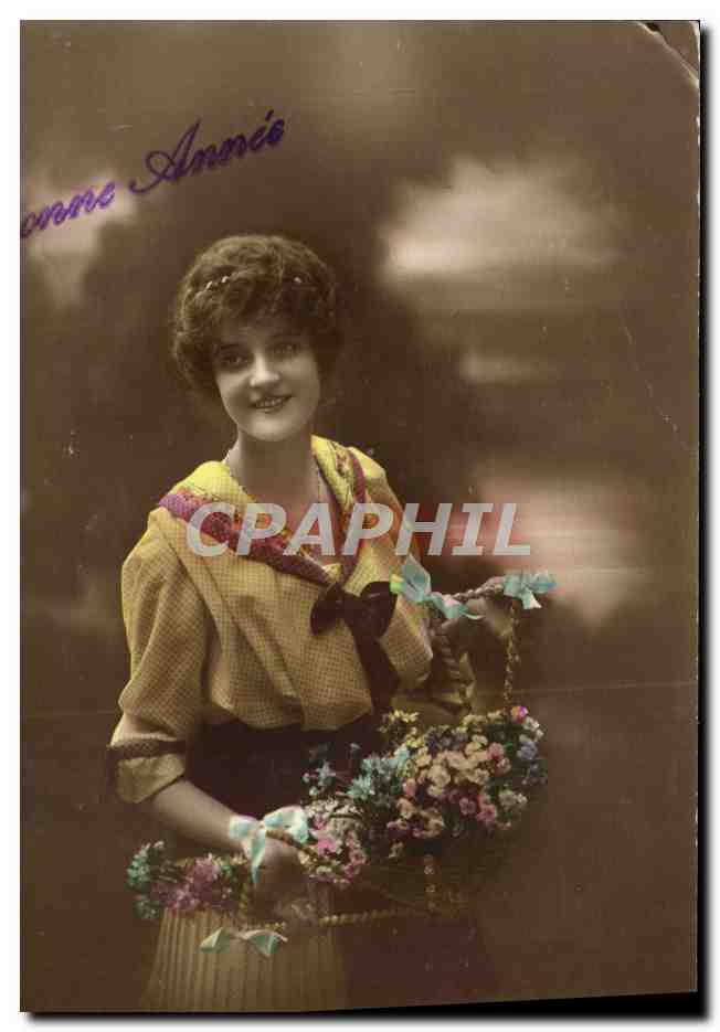 CPA Fantaisie Femme 