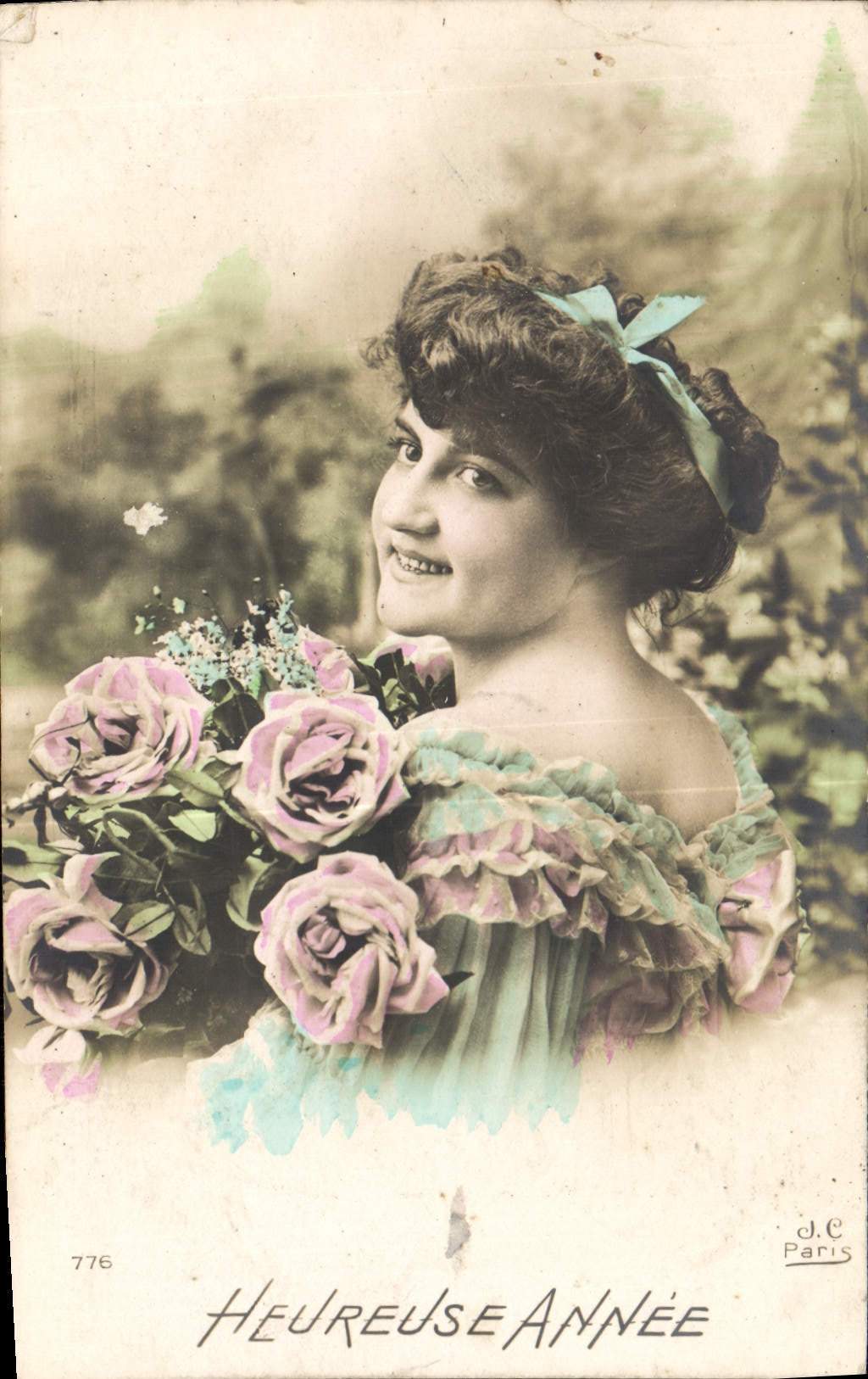 CPA Fantaisie Femme 