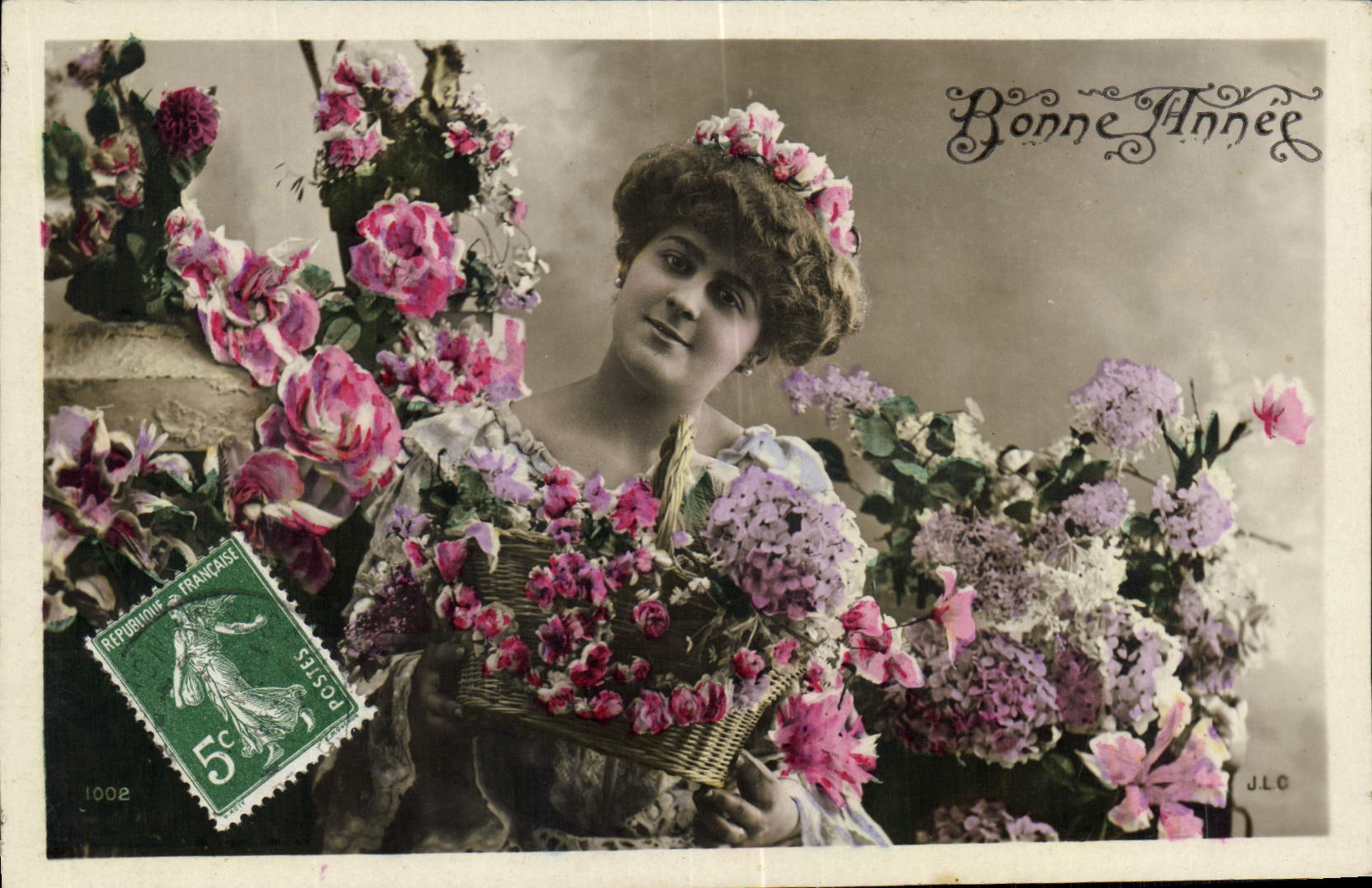 CPA Fantaisie Femme 