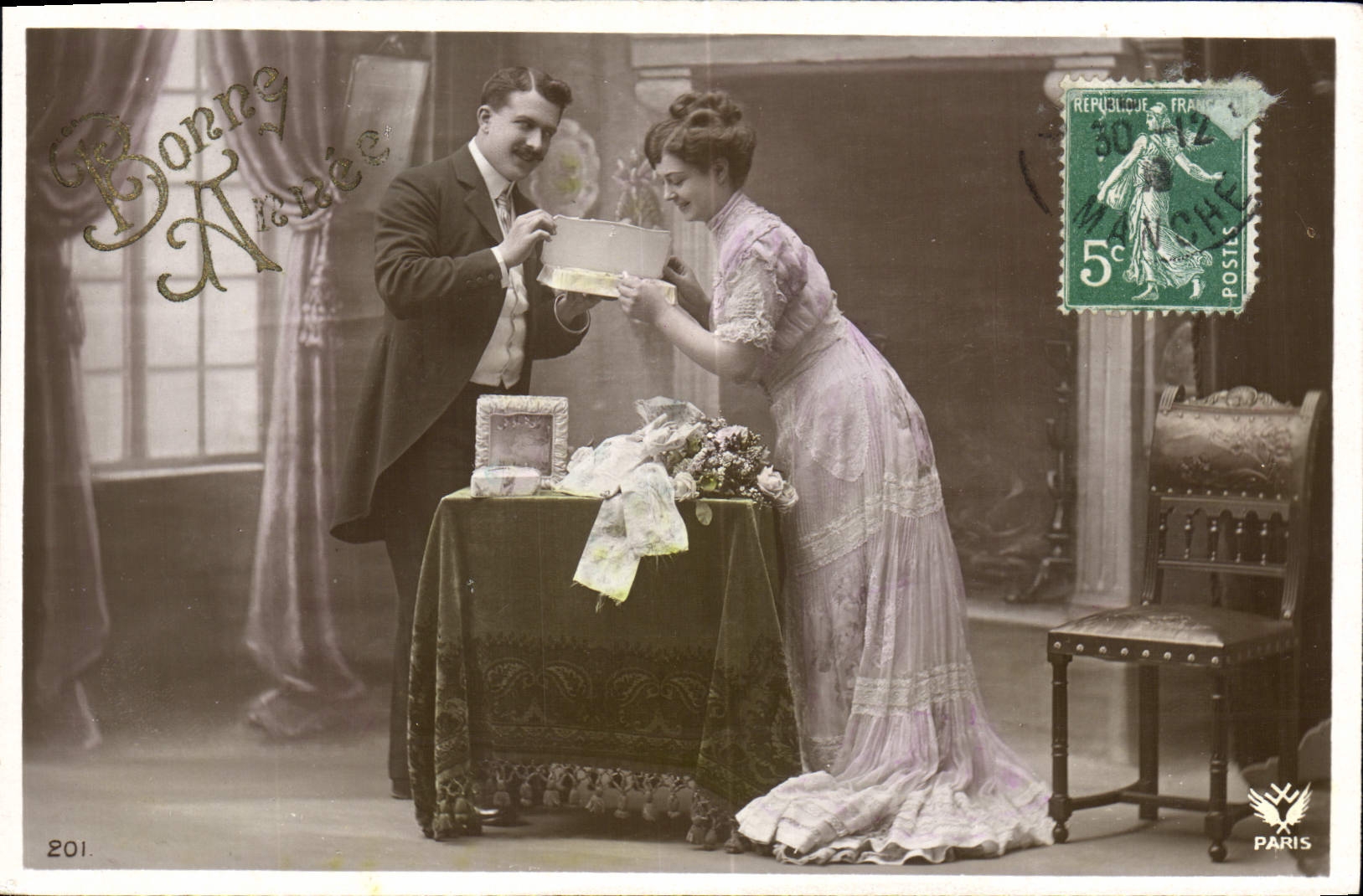 CPA Fantaisie Femme 