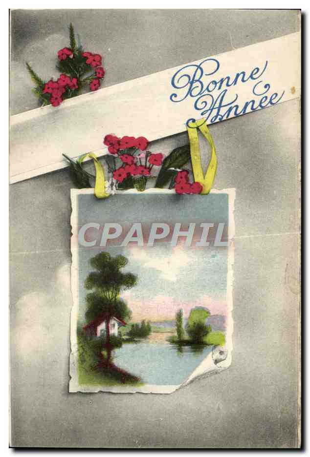 CPA Fantaisie Bonne annee