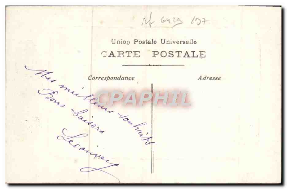 CPA Fantaisie Enfant — Verso