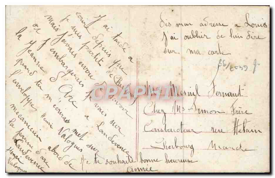 Joven mujer con rosas — escena de jardín — editor J. Lurin — Reverso