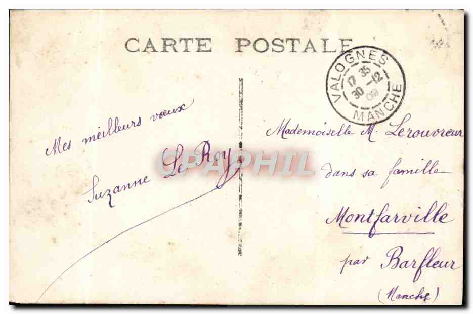 CPA Fantaisie Enfant poupee — Rückseite