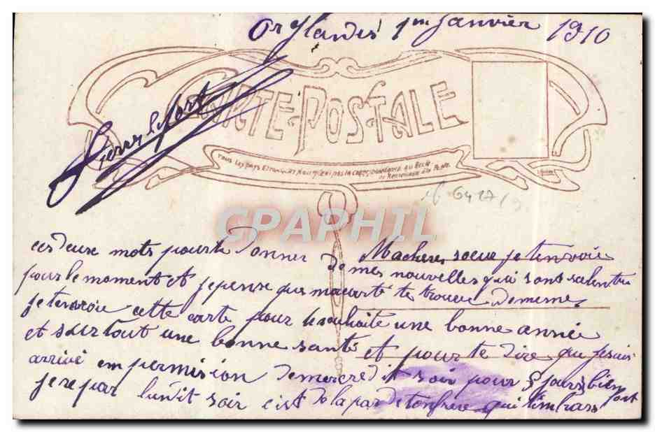 Soldat en uniforme — tenant un bouquet de roses — éditeur Atlas, n° 2152 — Rückseite
