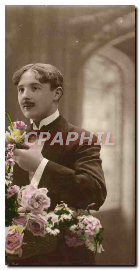 CPA Fantaisie Homme 