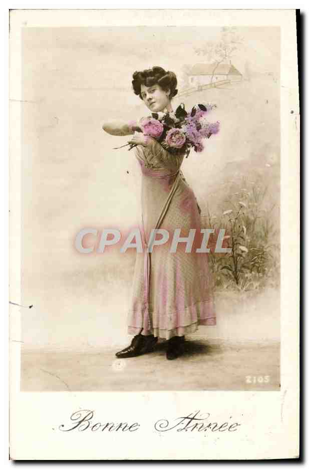CPA Fantaisie Femme 