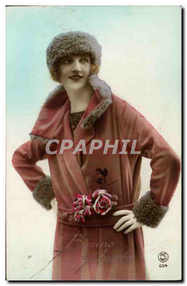 CPA Fantaisie Femme 