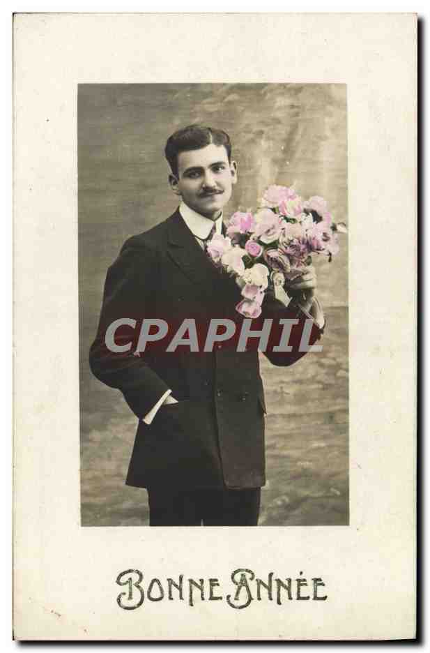 CPA Fantaisie Homme 