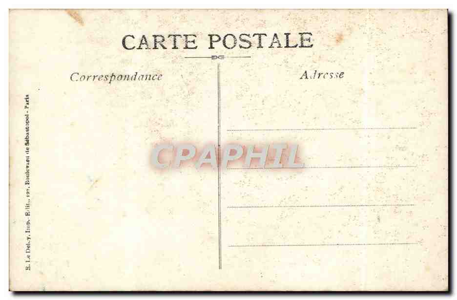CPA Fantaisie Femme et enfant — Rückseite