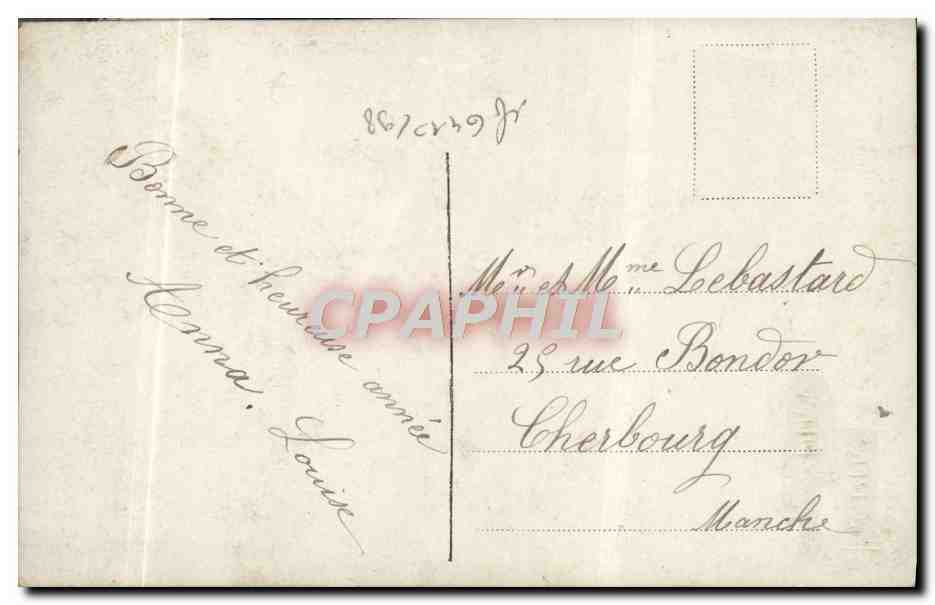 Femme et enfant — Bonne Année — A.P. PARIS 314 — Reverso