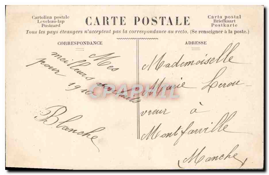 CPA Fantaisie Enfant — Rückseite
