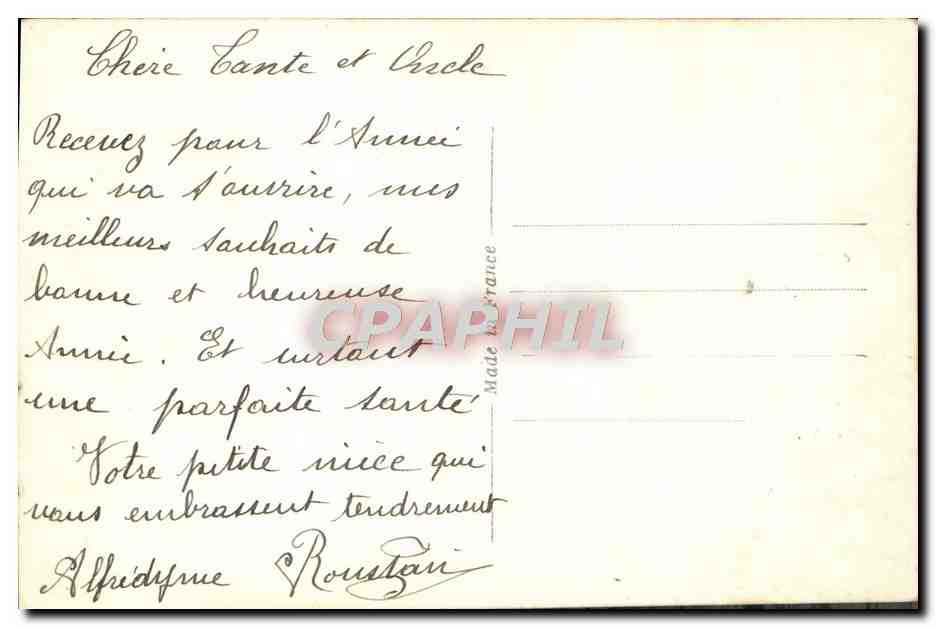 CPA Fantaisie Enfant — Rückseite