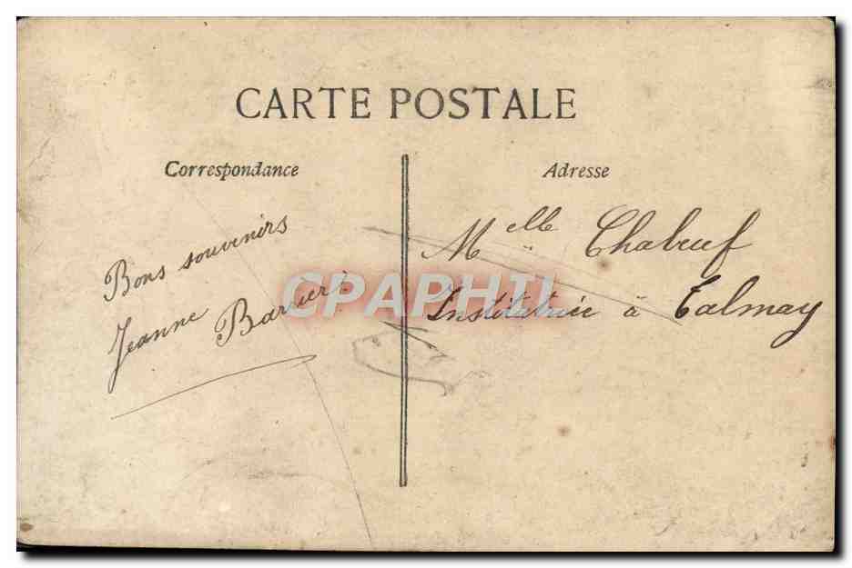 CPA Fantaisie Enfant — Rückseite