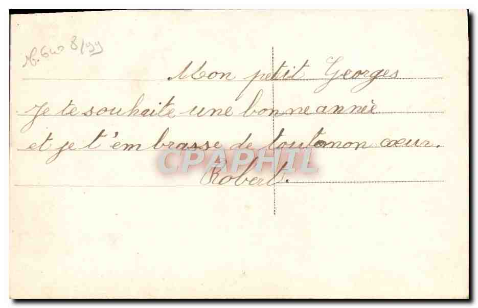CPA Fantaisie Enfant — Verso