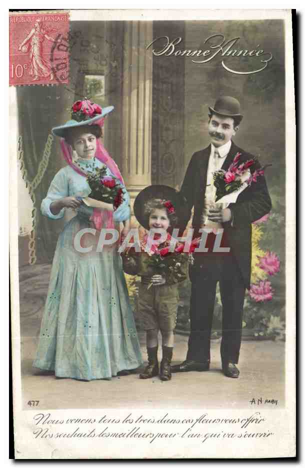Famille — Nouvel An — A. N. Aary, n° 477