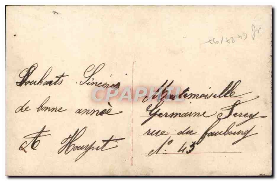 CPA Fantaisie Enfant — Rückseite