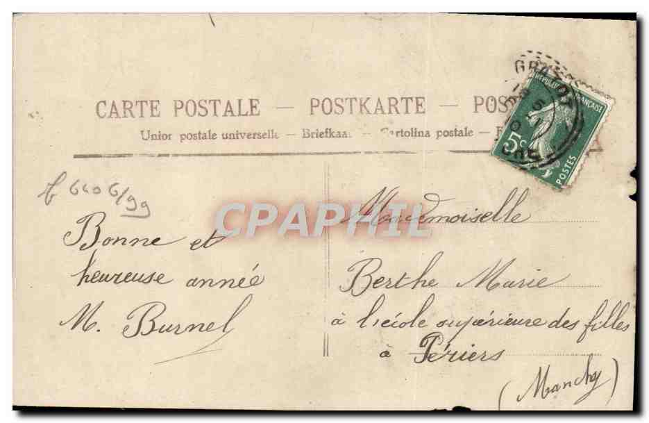CPA Fantaisie Enfants — Rückseite