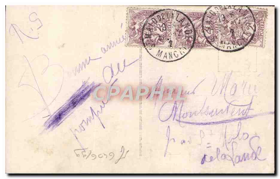 CPA Fantaisie Enfant — Rückseite