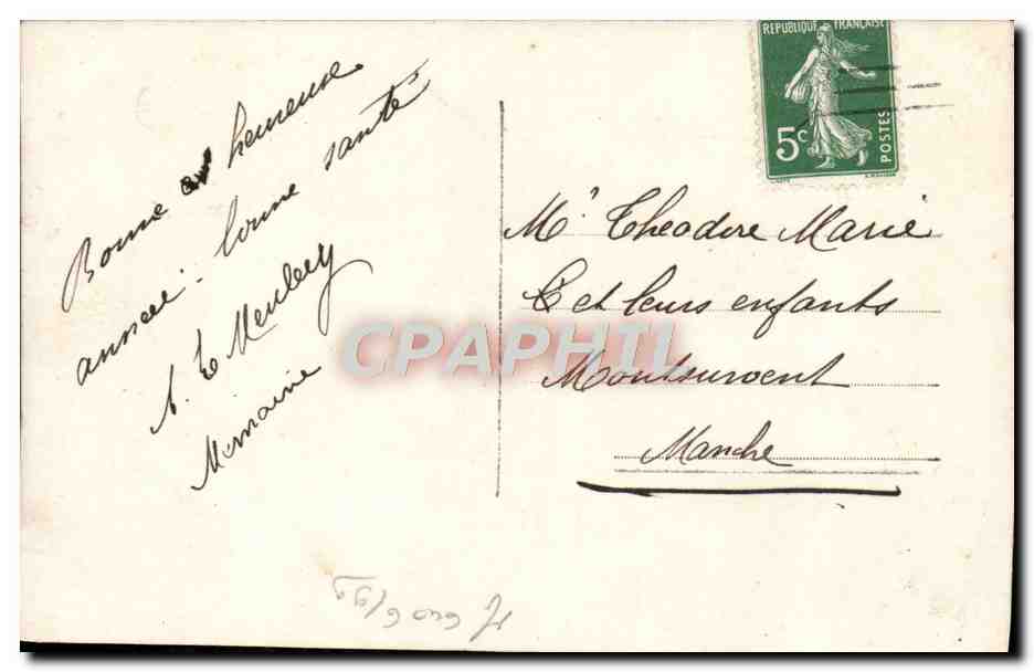 CPA Fantaisie Enfant Poupees — Rückseite
