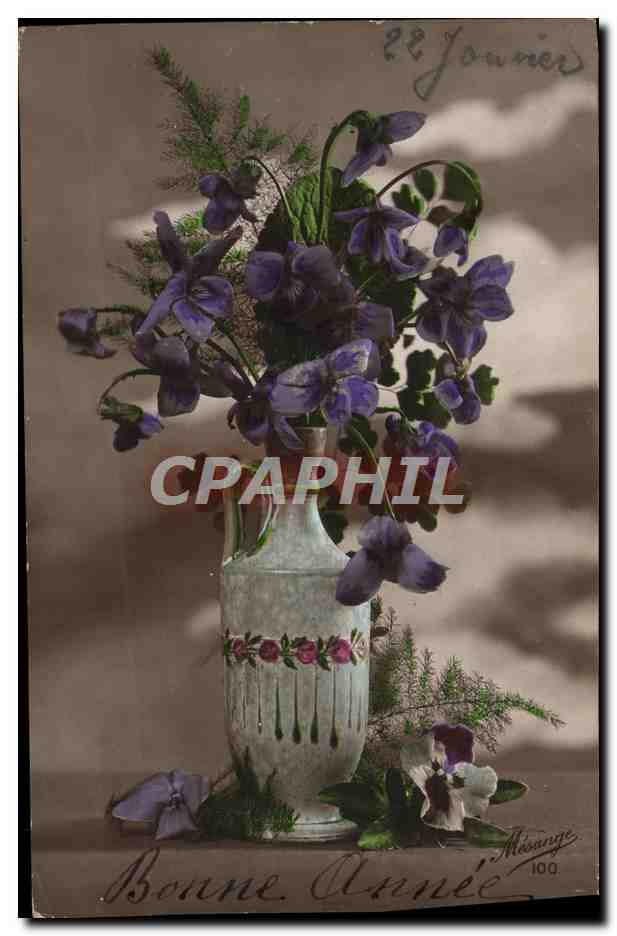 CPA Fantaisie Fleurs