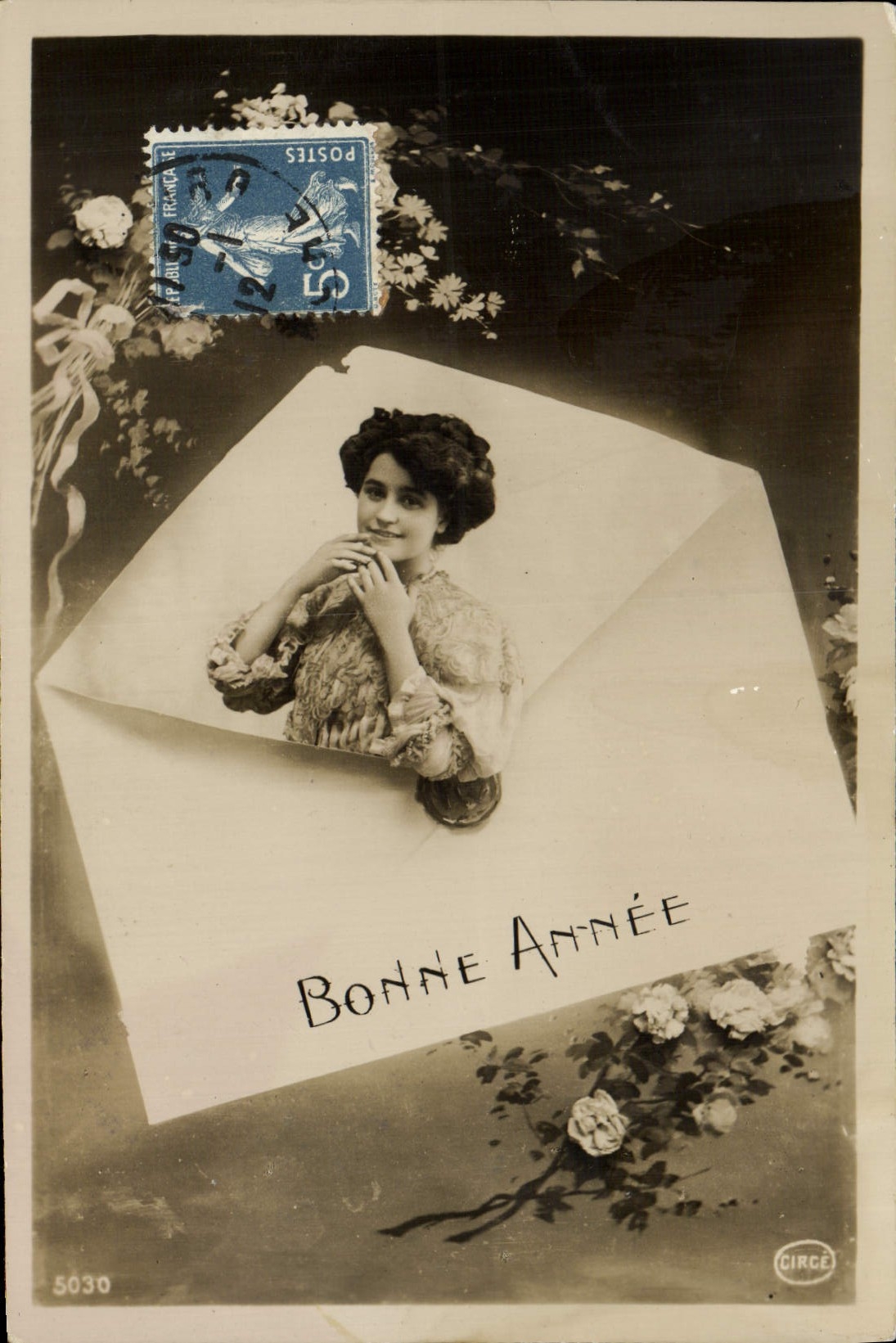 CPA Fantaisie Femme 