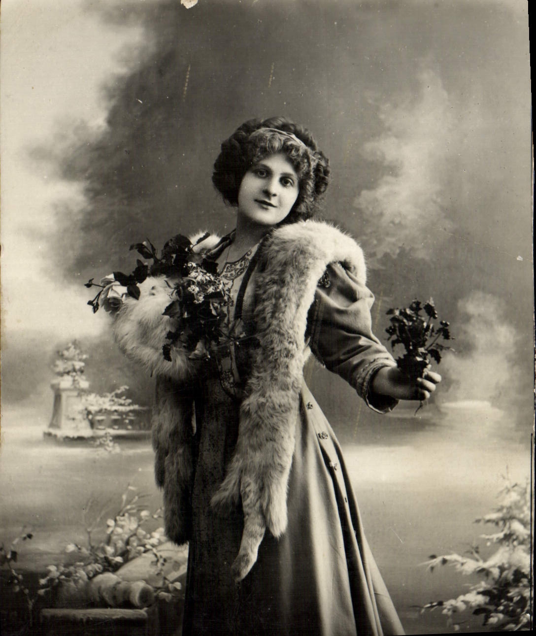 CPA Fantaisie Femme 