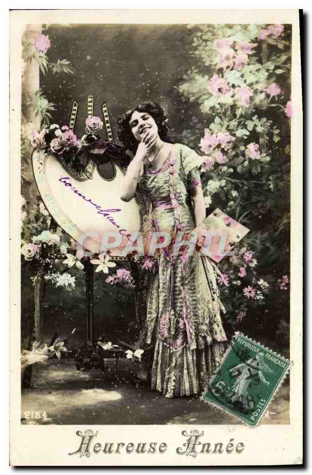 CPA Fantaisie Femme 