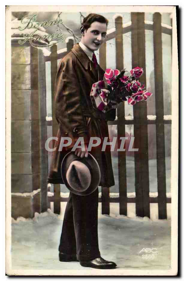CPA Fantaisie Homme 