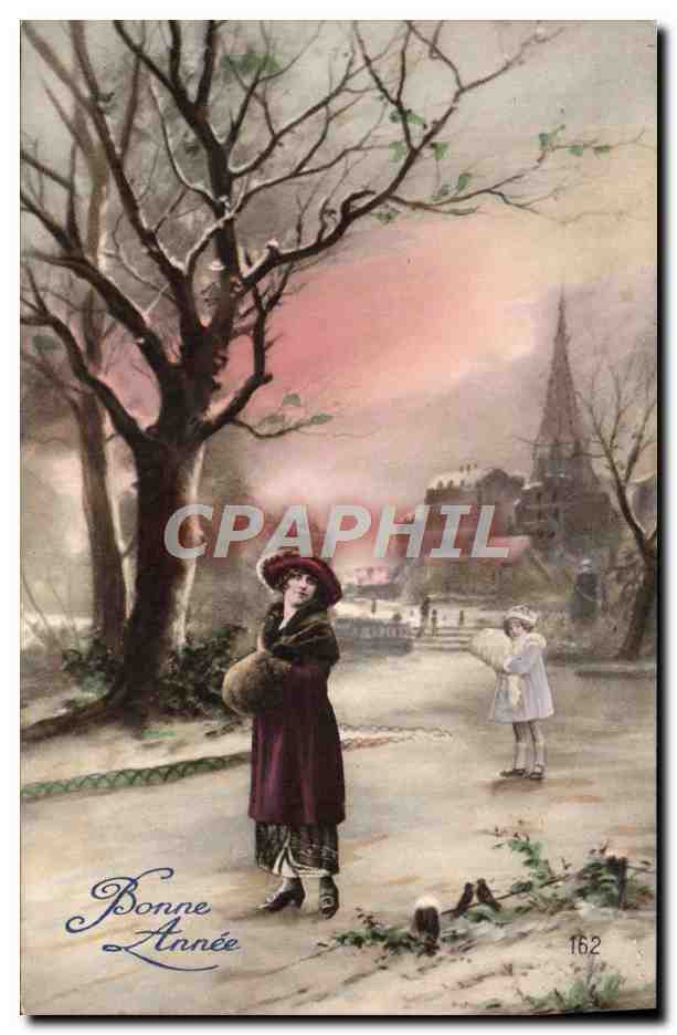 CPA Fantaisie Femme 