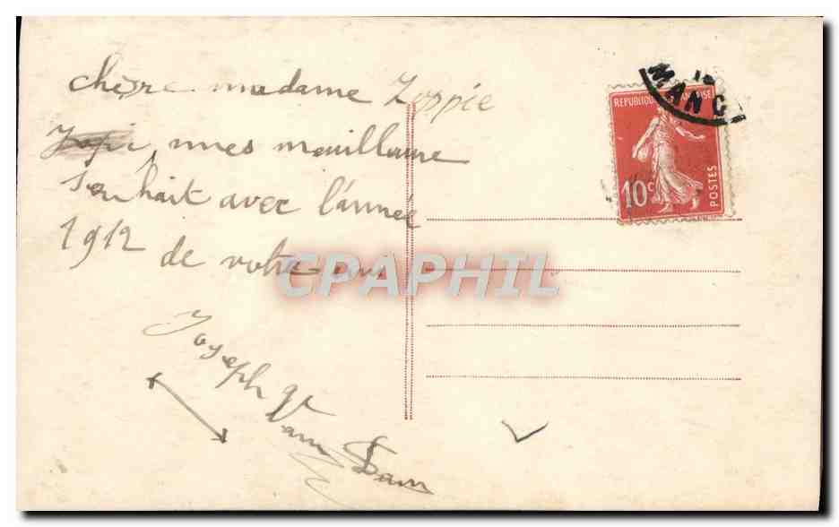 CPA Fantaisie Enfant — Rückseite