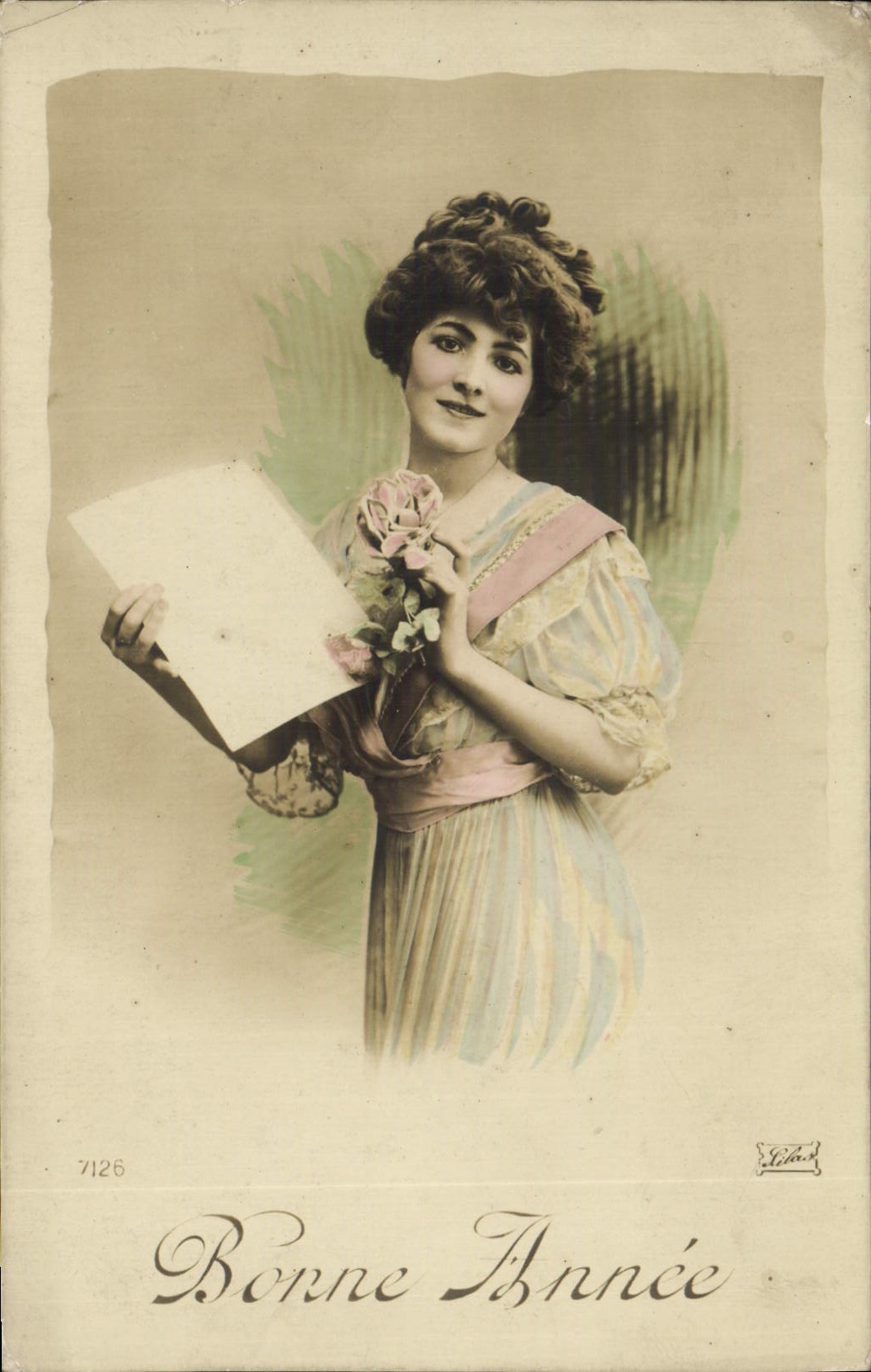 CPA Fantaisie Femme 